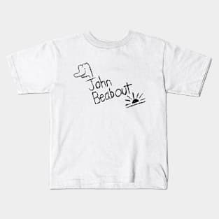 John Beabout - Chicken Sunset - Black Kids T-Shirt